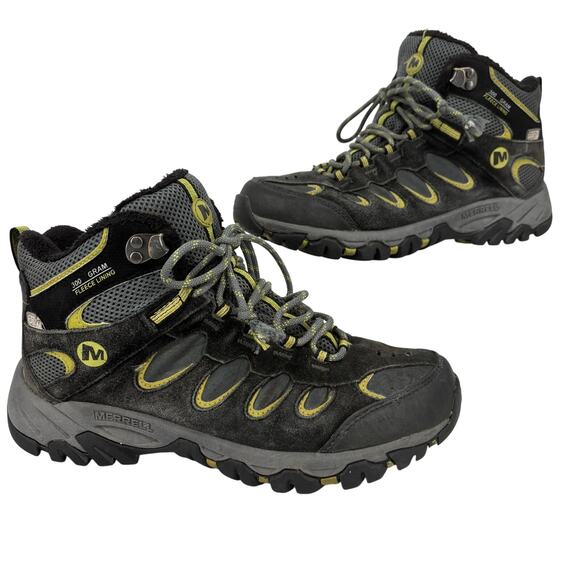 Merrell Ridgepass Thermo Mid Hiking Boots Mens Size 8 Waterproof Trail Shoes - Picture 1 of 12